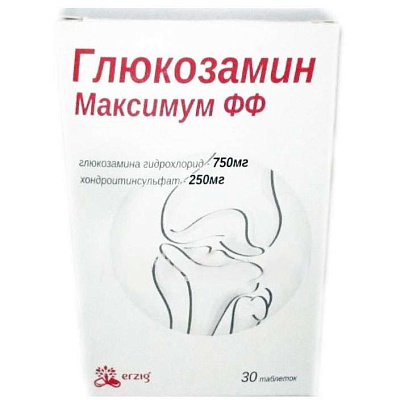 Глюкозамин Максимум ФФ защита и питание суставов, 30 таблеток