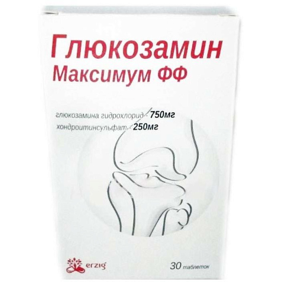 Глюкозамин Максимум ФФ защита и питание суставов, 30 таблеток