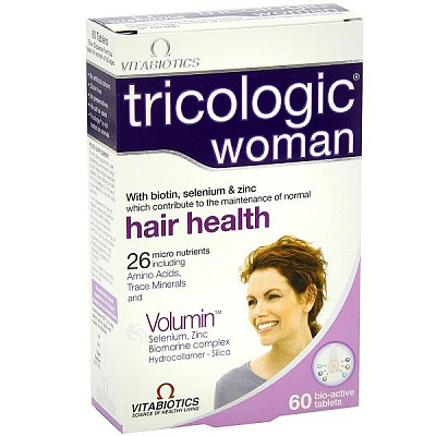 Витаминно-минеральный комплекс Perfectil Tricologic для здоровья и роста волос, 60 шт
