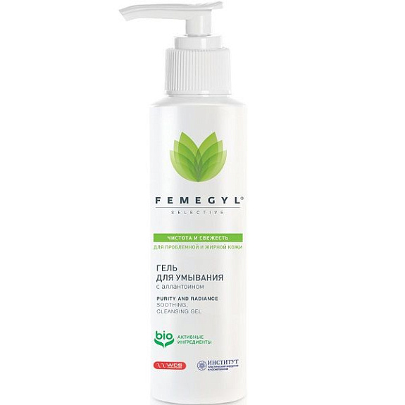 Гель для умывания Femegyl Чистота и свежесть для проблемной и жирной кожи, 200 мл