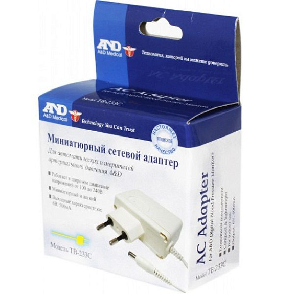 Сетевой адаптер ТВ-233С для тонометров UA-серии A&D