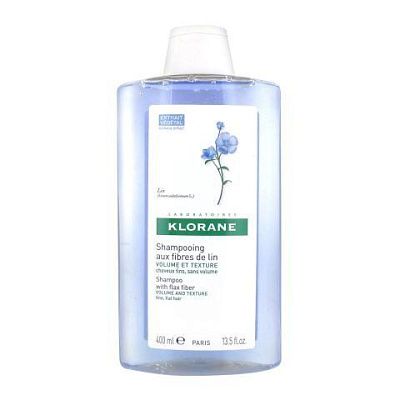 Шампунь с экстрактом льняного волокна Klorane, 400 мл