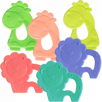 Детский прорезыватель для зубов Мир детства Зоопарк