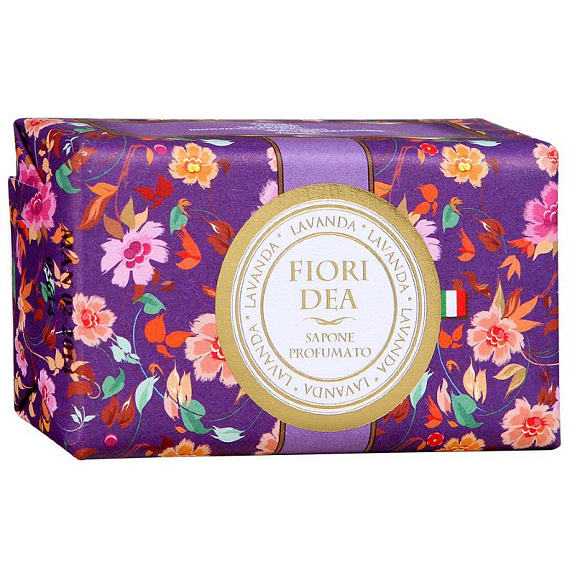 Мыло кусковое парфюмированное лаванда Fiori dea, 200 г