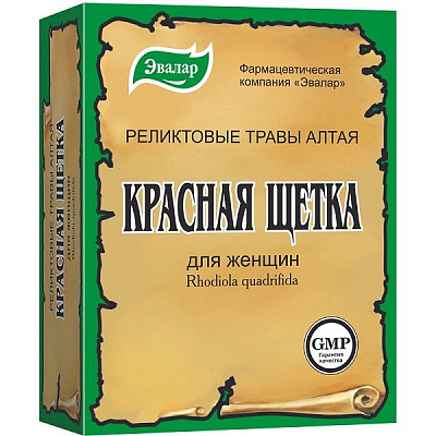 Реликтовые травы Алтая Красная щетка для женщин, 30 г