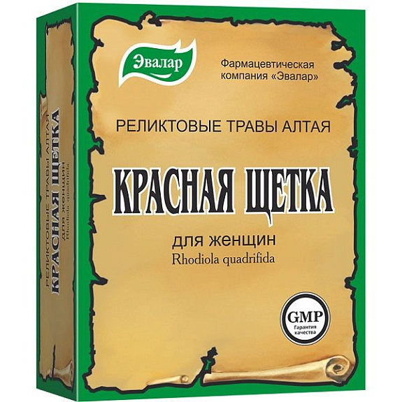 Реликтовые травы Алтая Красная щетка для женщин, 30 г