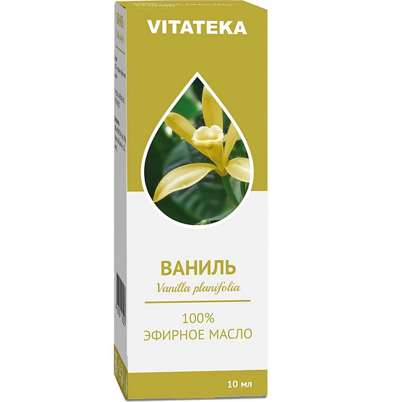 Эфирное масло ванили Vitateka, 10 мл