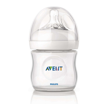 Бутылочка для кормления серии Natural 0 мес+ Philips Avent, 125 мл