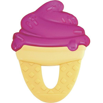 Охлаждающий прорезыватель Chicco Fresh Relax от 4 месяцев Мороженое красный от 4 месяцев