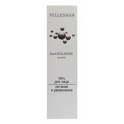 Гель для лица коллагеновый питание и увлажнение BioCollagen Pellesana, 30 мл