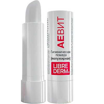 Гигиеническая губная помада Librederm Аевит полужирная, 4 г