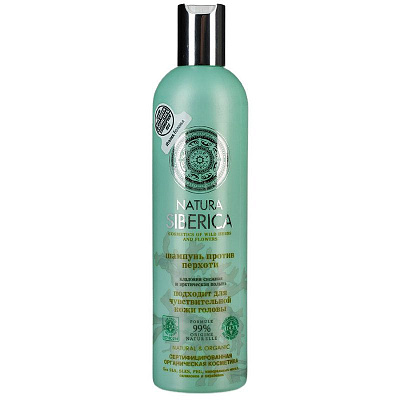 Шампунь против перхоти Natura Siberica, 400 мл