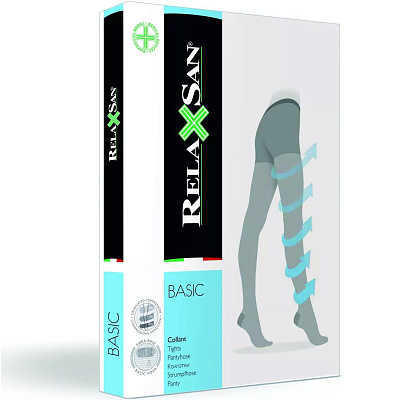 Компрессионные колготки Relaxsan Collant 280 ден 22-27 мм телесного цвета, размер 3