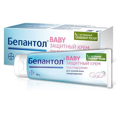 Защитный крем под подгузник Бепантол baby, 30 г