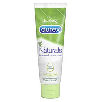 Интимный гель-смазка Naturals Durex, 100 мл