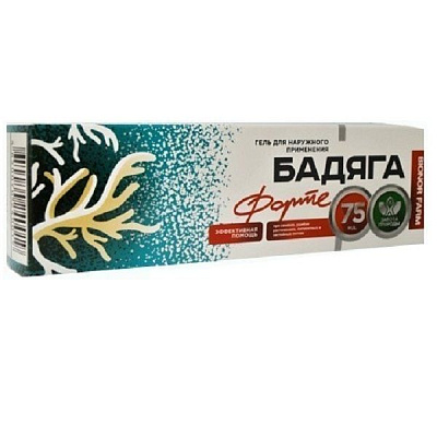 Гель для наружного применения Бадяга Форте, 75 мл