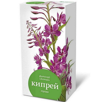 Фиточай "Алтай" Кипрей трава при болезнях желудка и мочевыводящих путей, 20 фильтр-пакетов х 1,5 г