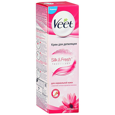Крем для депиляции для нормальной кожи Veet, 100 мл