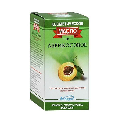 Масло абрикосовое с витаминно-антиоксидантным комплексом Аспера, 30 мл
