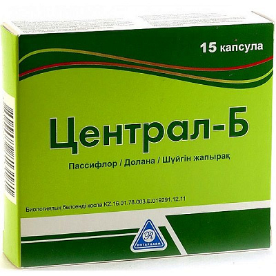 Успокоительное Централ-Б для нормализации сна и функционального состояния нервной системы, 30 шт
