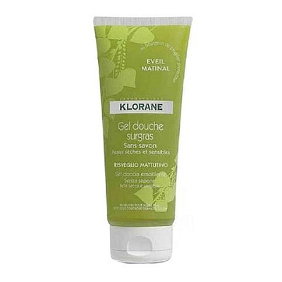 Гель для душа увлажняющий бодрость Klorane, 200 мл