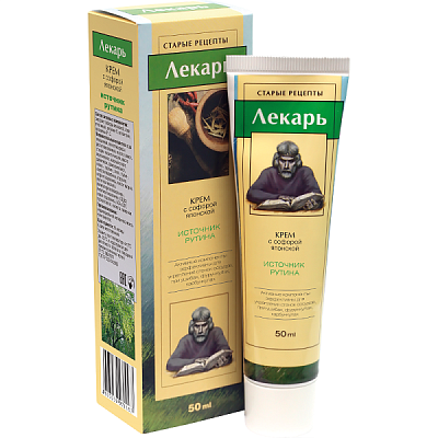 Крем для ухода за кожей тела Лекарь с софорой японской, 50 мл