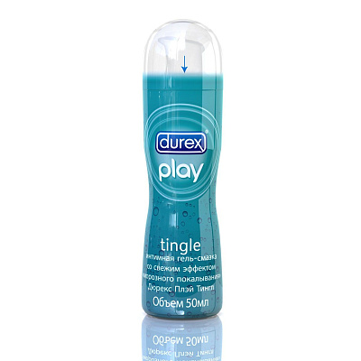 Интимная гель-смазка play tingle с эффектом морозного покалывания Durex, 50 мл