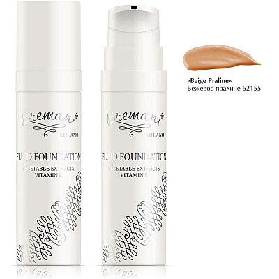 Тональный крем Бежевое Пралине Foundation bremani milano Beige Praline NSP