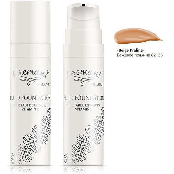Тональный крем Бежевое Пралине Foundation bremani milano Beige Praline NSP