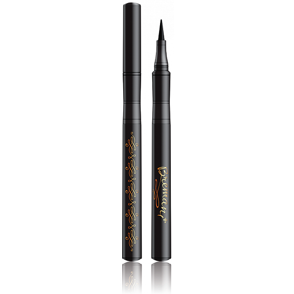 Подводка-фломастер Черный бархат Precision Liquid Eyeliner Black velvet Bremani NSP