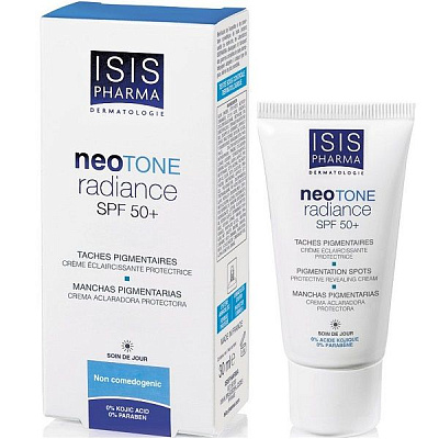 Дневной крем против пигментных пятен Isispharma Neotone Radiance SPF 50+, 30 мл