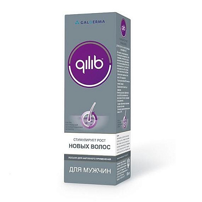 Лосьон стимулирует рост новых волос для мужчин Qilib, 80 мл