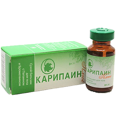 Сухой бальзам при заболеваниях позвоночника и суставов 1 г. Карипаин, 1 шт