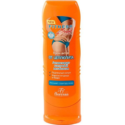Крем-актив от целлюлита для активации клеточного метаболизма Fitness Body, 125 мл