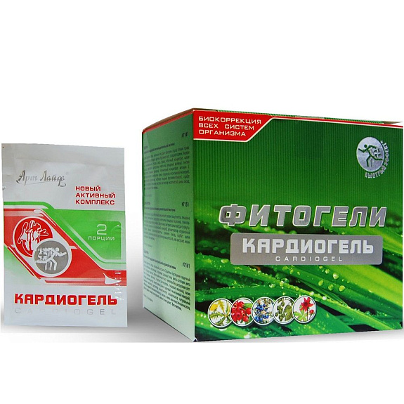 Кардиогель комплексная поддержка сердца и сосудов Арт Лайф, 30 шт