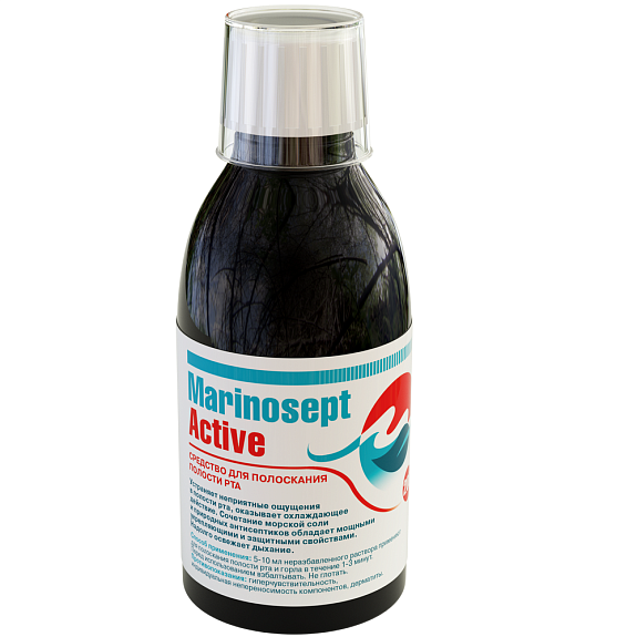Мариносепт Актив средство для полоскания полости рта Арт Лайф, 250 мл