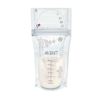 Пакеты для хранения молока Philips Avent, 180 мл 25 шт