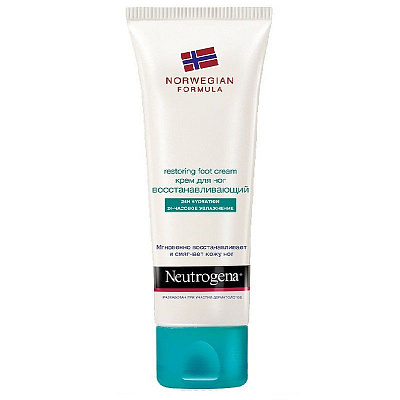 Крем для ног норвежская формула восстанавливающий Neutrogena, 100 мл