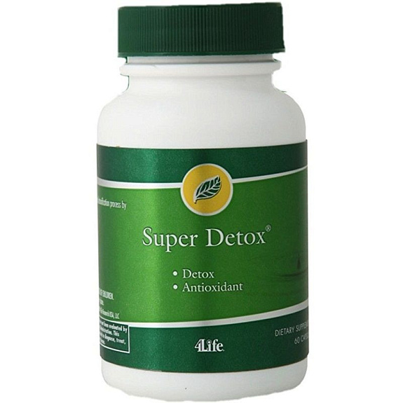 Супер детокс Super Detox для поддержки печени Трансфер Фактор, 60 шт