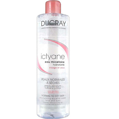 Увлажняющая мицеллярная вода для лица и глаз Ictyane Ducray, 200 мл