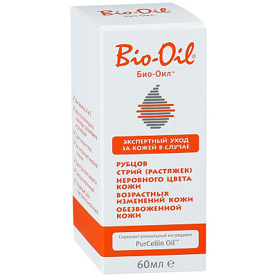 Масло Bio-Oil: эффективный метод борьбы с растяжками и рубцами, 60 мл