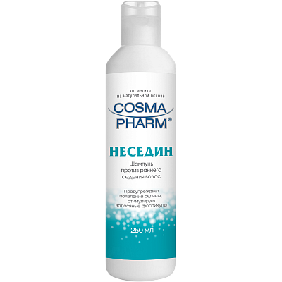 Шампунь Неседин против раннего седения волос Cosma Pharm, 250 мл