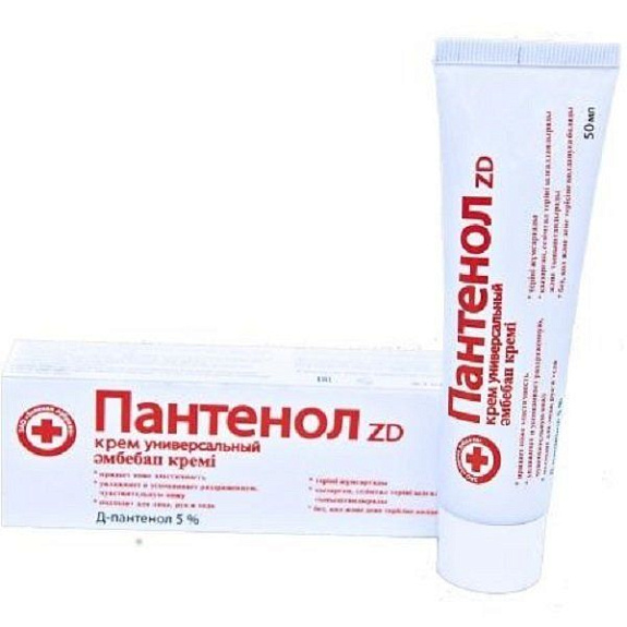 Универсальный крем для ухода за сухой и раздраженной кожей Пантенол ZD 5%, 50 мл