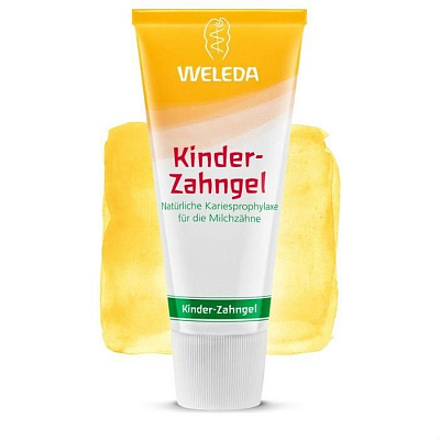 Детская зубная паста-гель с календулой Weleda, 50 мл