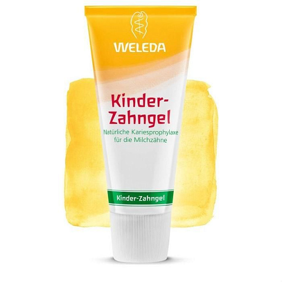 Детская зубная паста-гель с календулой Weleda, 50 мл