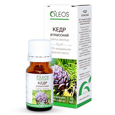 Эфирное масло кедра Oleos, 10 мл