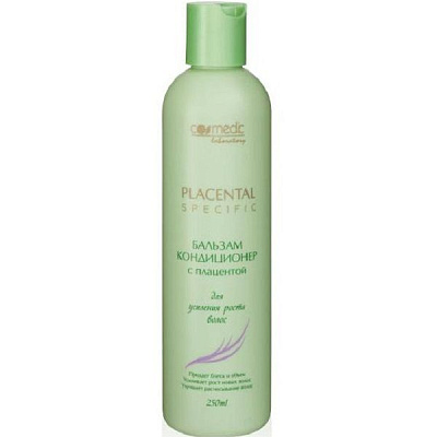 Бальзам-кондиционер с плацентой для усиления роста волос Cosmedic, 250 мл