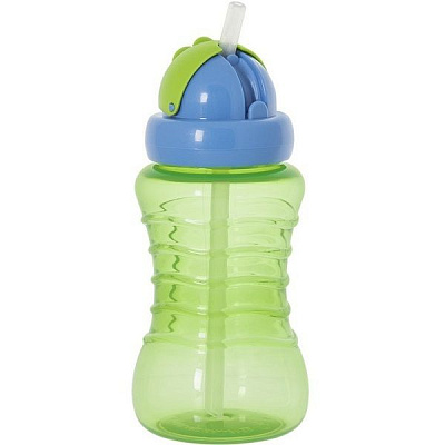 Поильник-непроливайка с соломинкой Курносики, 250 мл