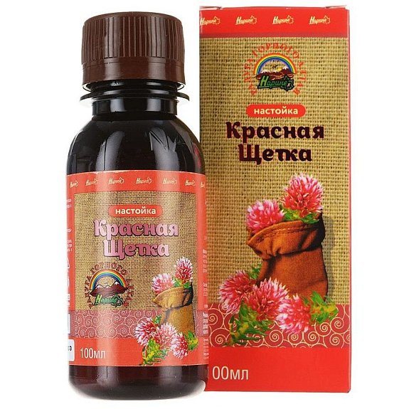 Настойка Красная щетка Нарине Радуга Горного Алтая, 100 мл