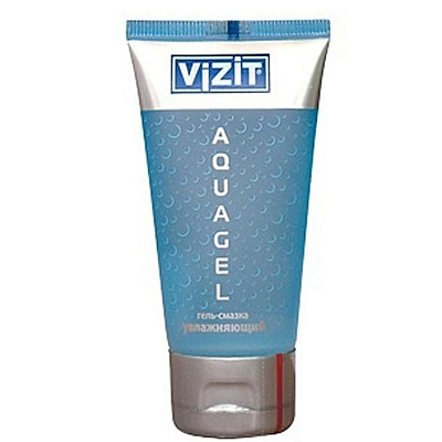 Гель-смазка aquagel увлажняющий Vizit, 50 мл